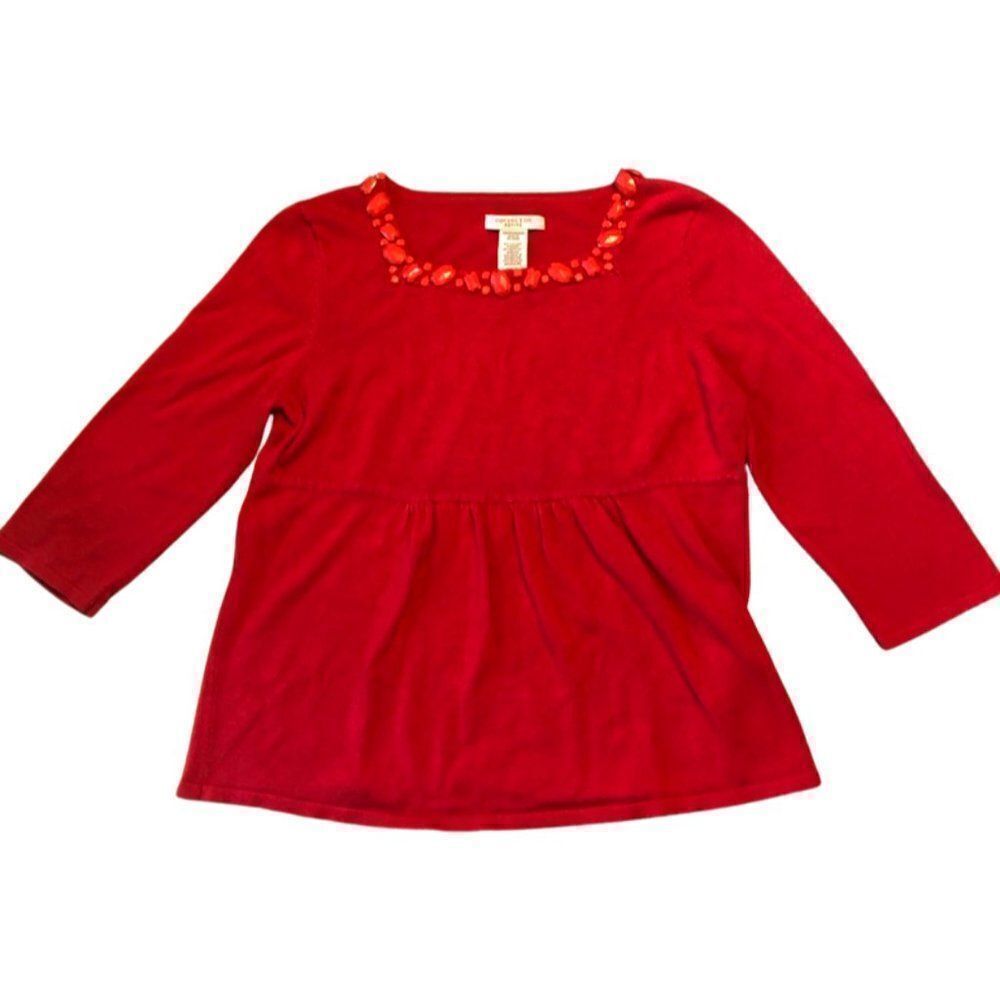 Women's Red Sweater 